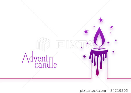 line style advent purple candle background line style advent purple candle background 84219205