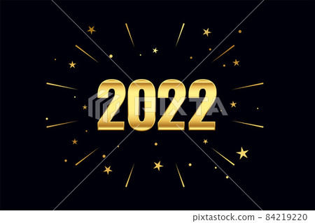 golden 2022 new year celebration confetti background golden 2022 new year celebration confetti background 84219220