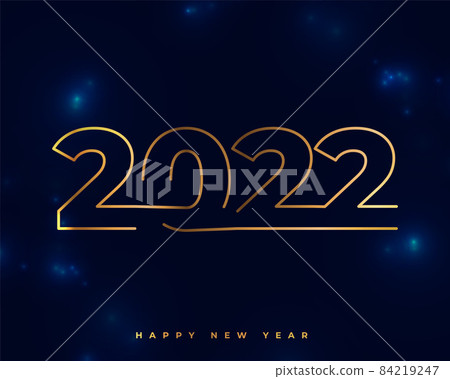 2022 line style premium new year design 2022 line style premium new year design 84219247