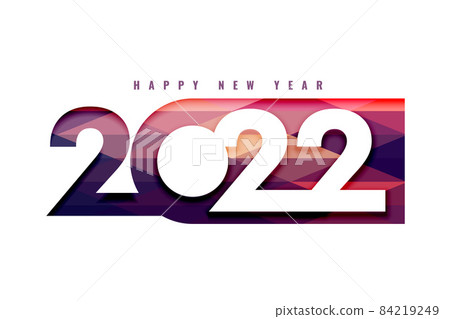 2022 happy new year greeting design in papercut style 2022 happy new year greeting design in papercut style 84219249