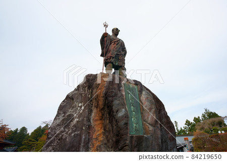 Tochigi Prefecture Nikko Toshogu Shrine Statue of Shodo Shonin Tochigi Prefecture Nikko Toshogu Shrine Statue of Shodo Shonin 84219650
