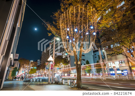 <<愛知縣>>名古屋市容廣小路夜景 <<愛知縣>>名古屋市容廣小路夜景 84221674