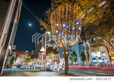 <<愛知縣>>名古屋市容廣小路夜景 84221675