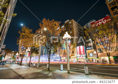 <<愛知縣>>名古屋市容廣小路夜景 <<愛知縣>>名古屋市容廣小路夜景 84221677