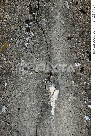 White wall with cracks White wall with cracks 84227417