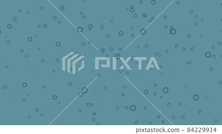 Illustrated bubble soaps on colorful background. Abstract bubble floating all around Illustrated bubble soaps on colorful background. Abstract bubble floating all around 84229914