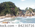 山陰海岸地質公園 島礁 沙灘 松花 風景區 松島 84230716