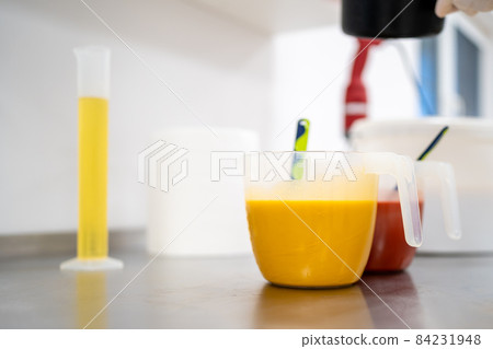 home production of organic soap for body care 84231948