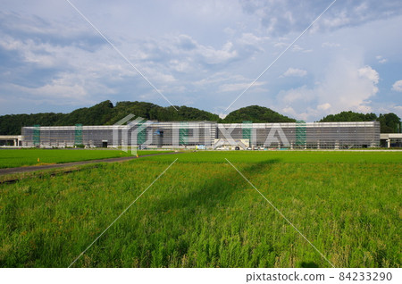 正在建設中的北陸新幹線越前武生站，福井縣越前市，2021 年 7 月 84233290