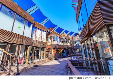 Cityscape in front of Jingumae, Shibuya-ku, Tokyo Portofino 84234494