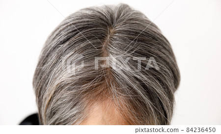 White-haired senior 84236450