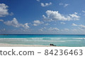 Clear sea and blue sky of everlasting summer 84236463
