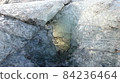 Shining ice rock 84236464