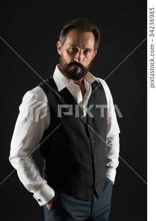 Formal outfit. Elegant outfit mature man. Take good 84236985