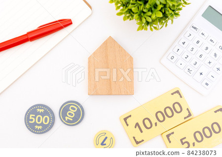 Money and house Money and house 84238073