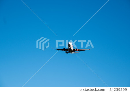 Airplane just before landing 2 Airplane just before landing 2 84239299