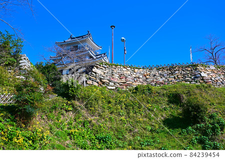 Hamamatsu Castle castle tower and stone wall Hamamatsu City 84239454
