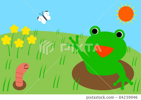 冬眠的蛙蟲覺醒（驚蟄） 84239946