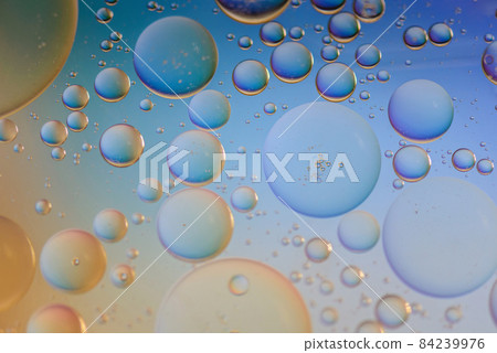 Multicolored abstract background picture made with oil, water and soap Multicolored abstract background picture made with oil, water and soap 84239976