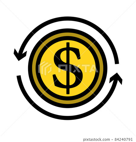 Cash Back Coin Icon Cash Back Coin Icon 84240791