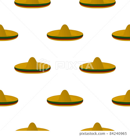 Illustration on theme pattern mexican hats sombrero Illustration on theme pattern mexican hats sombrero 84240965