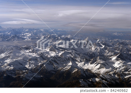 alps aerial view panorama landscape alps aerial view panorama landscape 84240982