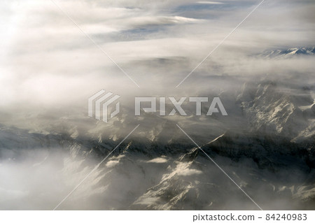 alps aerial view panorama landscape alps aerial view panorama landscape 84240983