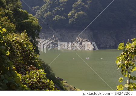 Arakawa in early autumn: Futase Dam (Chichibu City, Saitama Prefecture) 84242203