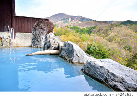 Waita Onsenkyo Horei-no-Yu Takenoyu Onsen Hagenoyu Onsen Blue-white hot spring Oguni Town, Kumamoto Prefecture 84242633