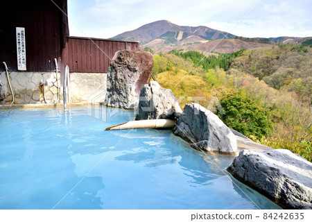 Waita Onsenkyo Horei-no-Yu Takenoyu Onsen Hagenoyu Onsen Blue-white hot spring Oguni Town, Kumamoto Prefecture 84242635