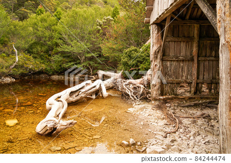 鴿子湖岸邊的小屋 84244474