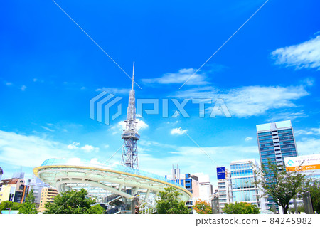 名古屋市,名古屋電視塔和綠洲的風景21 名古屋市,名古屋電視塔和綠洲的風景21 84245982