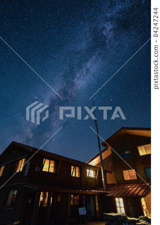 Milky Way over Nishiho Sanso 84247244