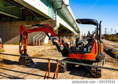 埼玉縣富士見市國道254號Wako Fujimi Bypass Road Construction 重型設備反鏟 埼玉縣富士見市國道254號Wako Fujimi Bypass Road Construction 重型設備反鏟 84247642