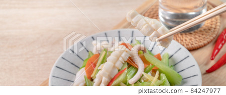 西洋芹 芹菜 中卷 透抽 Celery squid セロリ キンサイ いか 西洋芹 芹菜 中卷 透抽 Celery squid セロリ キンサイ いか 84247977