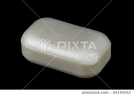 Bar of Hand Soap Isolated Against a Black Background Bar of Hand Soap Isolated Against a Black Background 84248502