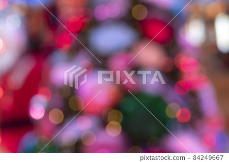 Paris Christmas tree decoration detail Paris Christmas tree decoration detail 84249667