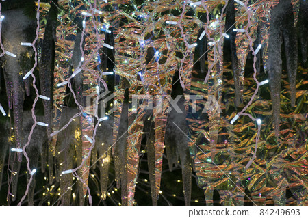 Paris Christmas tree decoration detail 84249693