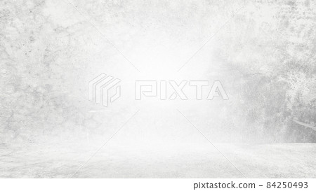 Grungy white background of natural cement or stone old texture as a retro pattern wall. Conceptual wall banner, grunge, material,or construction. 84250493