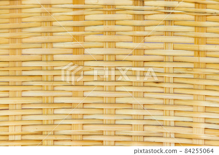 Bamboo wicker texture 84255064