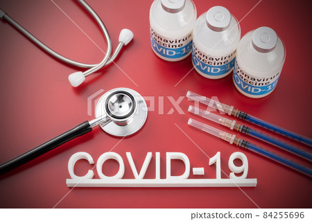 新的冠狀病毒疫苗圖像 84255696