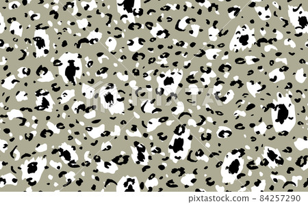 Abstract modern leopard seamless pattern. Animals trendy background. Beige and black decorative vector stock illustration for print, card, postcard, fabric, textile. Modern ornament of stylized skin Abstract modern leopard seamless pattern. Animals trendy background. Beige and black decorative vector stock illustration for print, card, postcard, fabric, textile. Modern ornament of stylized skin 84257290
