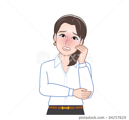 穿著性感襯衫的女人 84257629