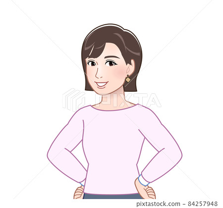 粉色長袖女 84257948