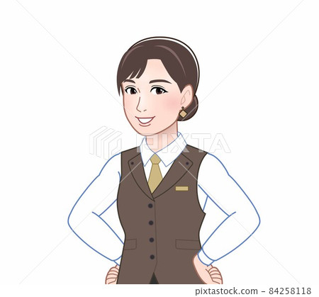 Hotelier woman 84258118