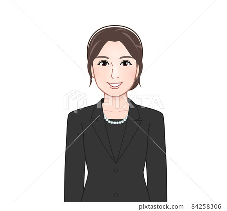 參加葬禮的女性 84258306