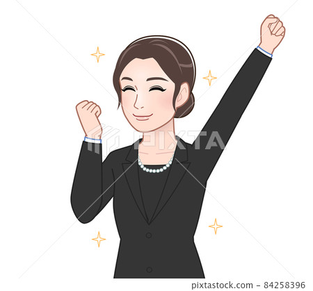 參加葬禮的女性 參加葬禮的女性 84258396