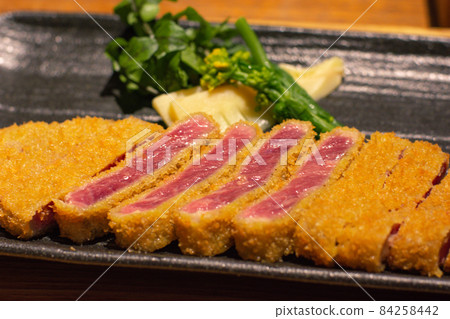 Bif cutlet beef cutlet beef dish beef cutlet fried food 84258442