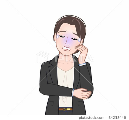 一個穿著休閒西裝的女人 84258446