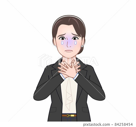 一個穿著休閒西裝的女人 一個穿著休閒西裝的女人 84258454